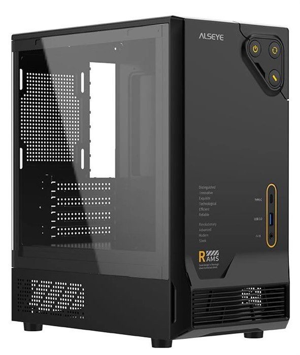 Корпус mATX ALSEYE RAMS 1.0(Black)-Type C 1235059