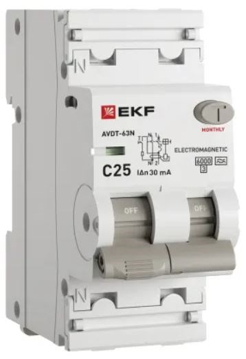 Автомат дифференциальный EKF D63N26MA25C30 1214753