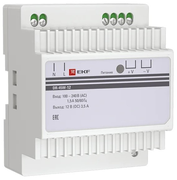 Блок питания  EKF dr-45w-12 1127708