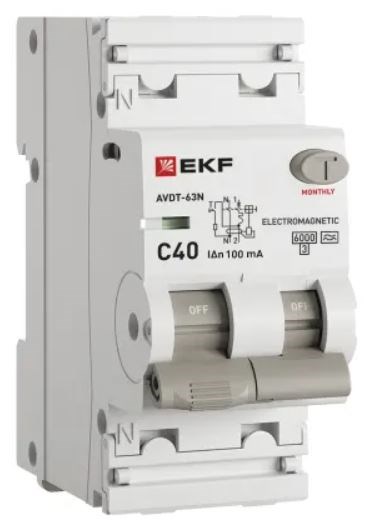 Автомат дифференциальный EKF D63N26MA40C100 1214733