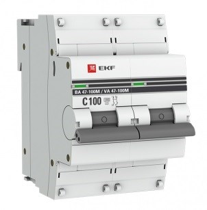 Автоматический выключатель  EKF mcb47100m-2-100C-pro 1126181