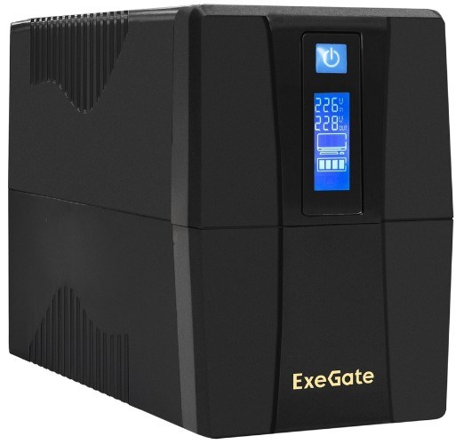 Источник бесперебойного питания  Exegate SpecialPro Smart LLB-600.LCD.AVR.C13.RJ.USB 890542