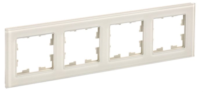 Рамка четверная  IEK BR-M42-G-K10 1157733