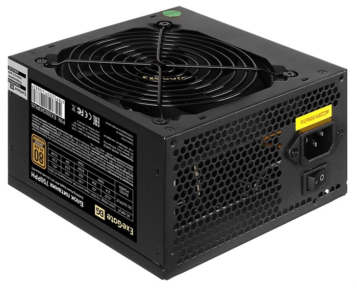 Блок питания  Exegate 80 PLUS Bronze 750PPH-OEM 1039662