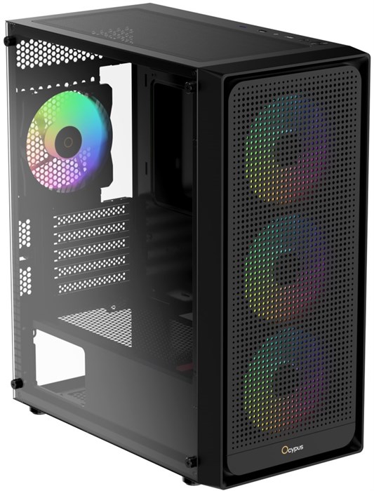 Корпус mATX Ocypus Gamma C50 BK ARGB 1237004