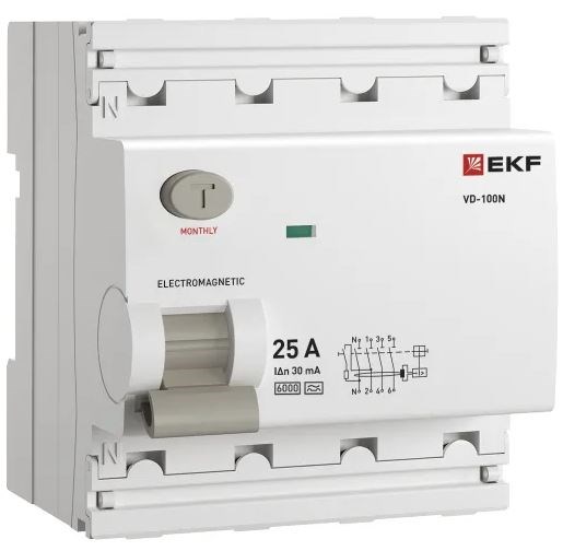 УЗО  EKF E1046MA2530 1130423