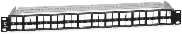 Патч-панель  Cabeus PLBHD-48-SH-1U 728369