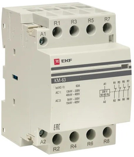 Контактор  EKF km-3-63-04 1126780