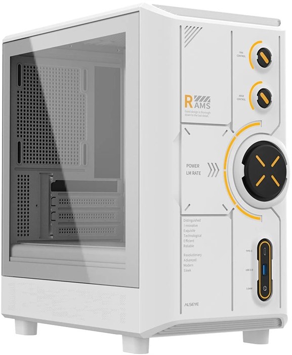 Корпус mATX ALSEYE RAMS 2.0 240-W 1181854