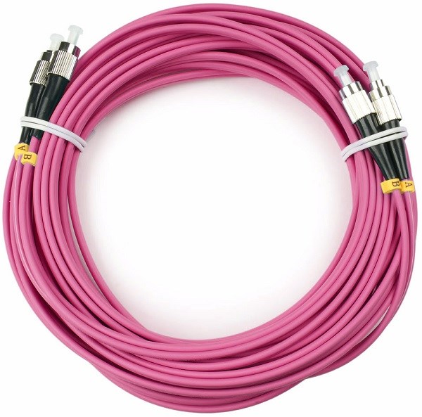 Патч-корд волоконно-оптический Cabeus FOP-50-OM4-FC-FC-10m 728610