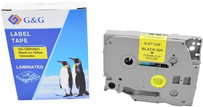 Картридж ленточный G&G GG-TZEFX631 1196243