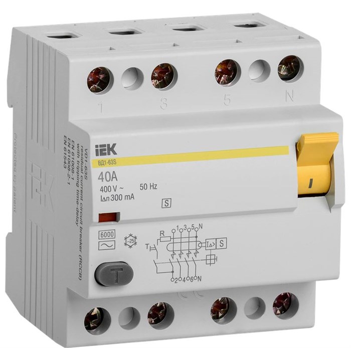 УЗО  IEK MDV12-4-040-300 1147418