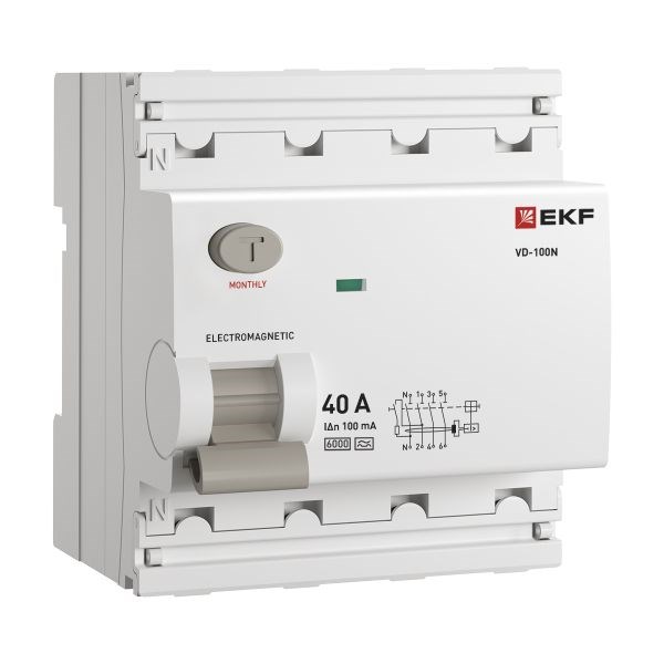 УЗО  EKF E1046MA40100 1130392