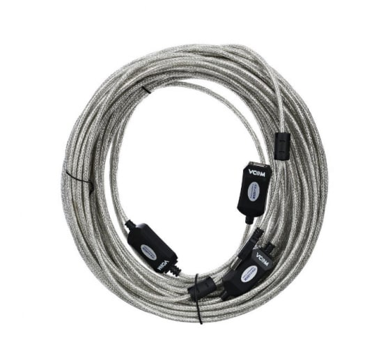 Кабель интерфейсный USB 2.0 VCOM VUS7049-25M 591919