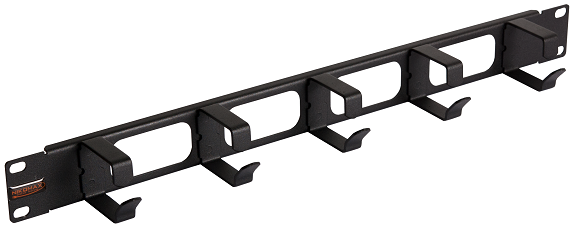 Кабельный организатор  NikoMax NMC-OK400H-BK-2 672406