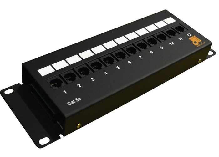 Патч-панель  Lanmaster LAN-PPF12U5E/W 422705