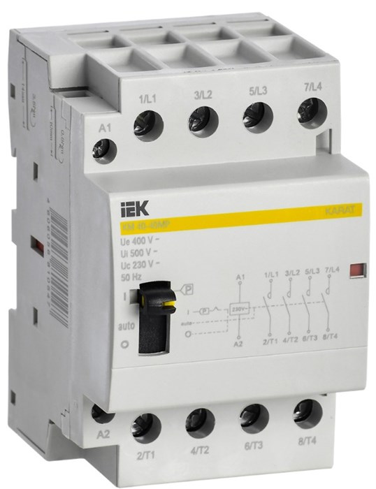 Контактор модульный IEK MKK22-40-40 1148115