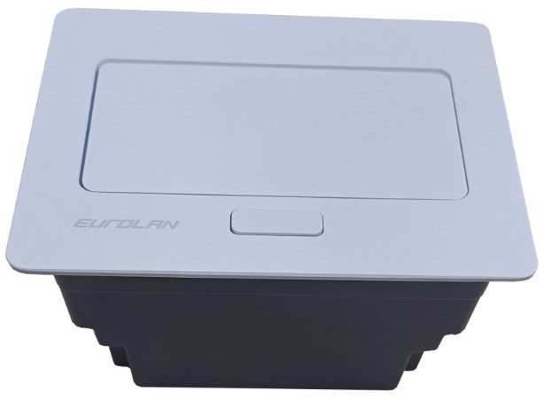 Лючок настольный Eurolan 27T-00-01WT 1211794