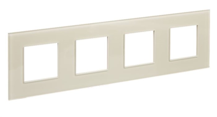 Рамка четверная  IEK SK-M42-G-K10 1157951