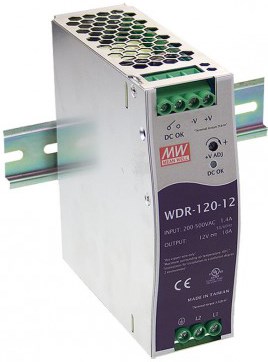 Преобразователь AC-DC сетевой Mean Well WDR-120-12 515912