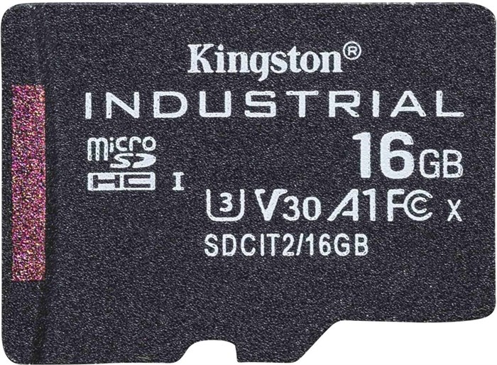 Промышленная карта памяти MicroSDHC 16Gb Kingston SDCIT2/16GBSP 913389