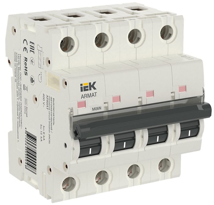 Автоматический выключатель  IEK AR-M06N-4-B032 902637