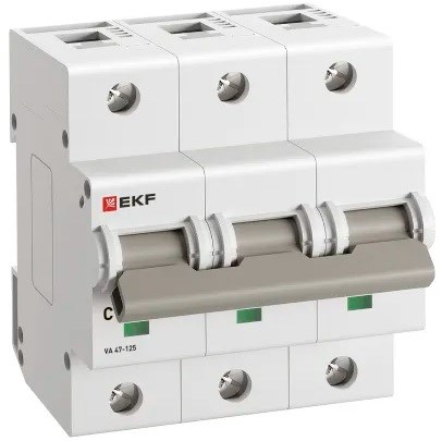 Автоматический выключатель  EKF mcb47125-3-10C 1219982