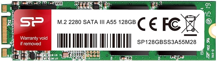 Накопитель SSD M.2 2280 Silicon Power SP128GBSS3A55M28 128 ГБ 769479