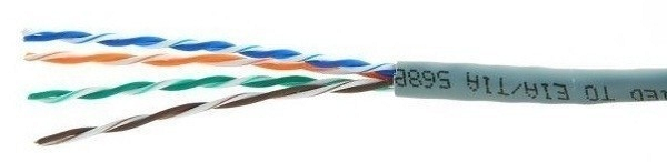 Кабель витая пара U/UTP 6 кат. 4 пары Cablexpert UPC-6004-SOL 837148