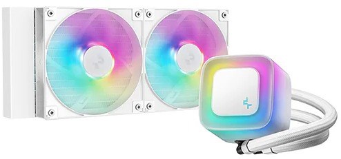 Система охлаждения жидкостная Deepcool LE240 WH V2 1191177