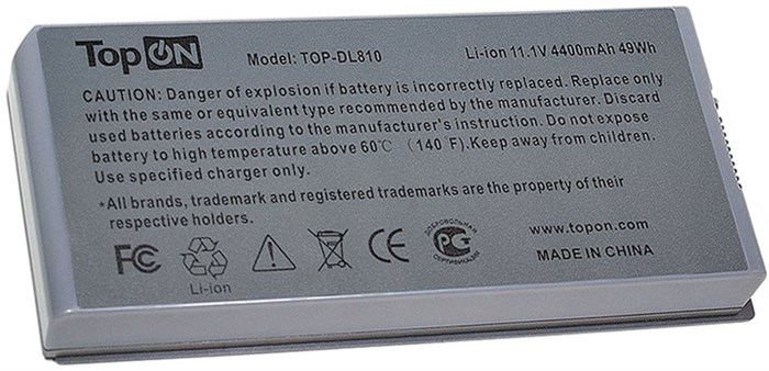 Аккумулятор для ноутбука Dell TopOn TOP-DL810 639759