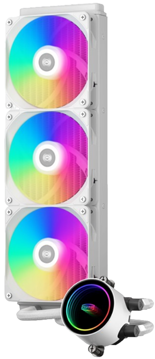 Система охлаждения жидкостная PCCooler DA360 ARGB WH 1128019