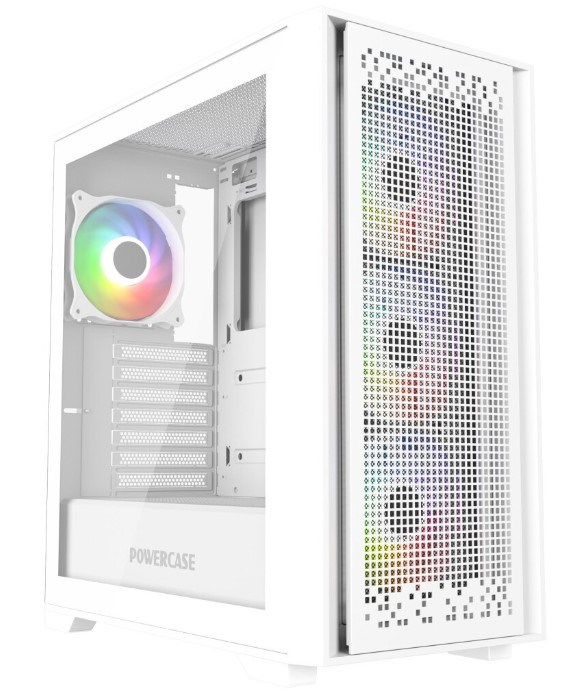 Корпус ATX Powercase ByteFlow White 1104835