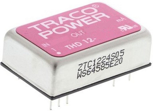 Преобразователь DC-DC модульный TRACO POWER THD 12-2412WI 575900