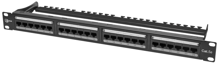 Патч-панель  SNR SNR-UD-1U24-5E-H 703086