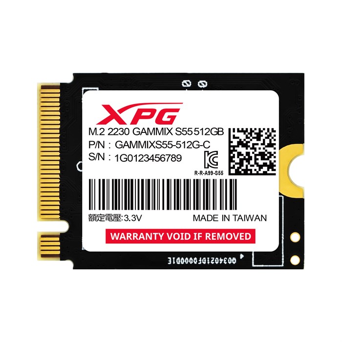 Накопитель SSD M.2 2230 ADATA XPG GAMMIX S55 512 ГБ 1195153