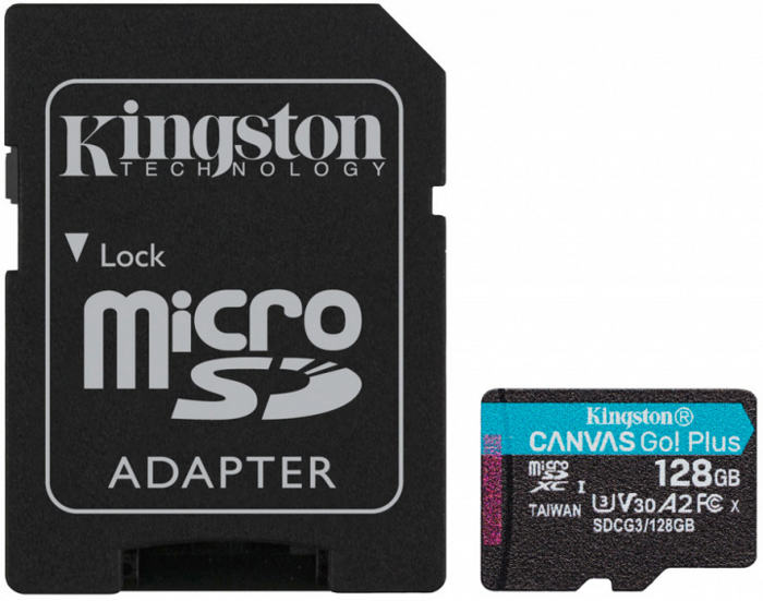 Карта памяти MicroSDXC 128GB Kingston SDCG3/128GB 762967