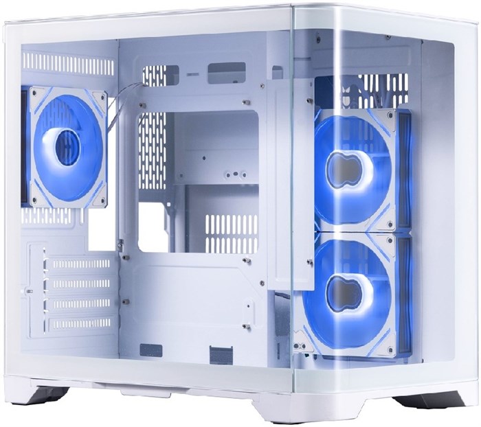 Корпус mATX 1STPLAYER UVIEW UV5 ARGB White 1182942