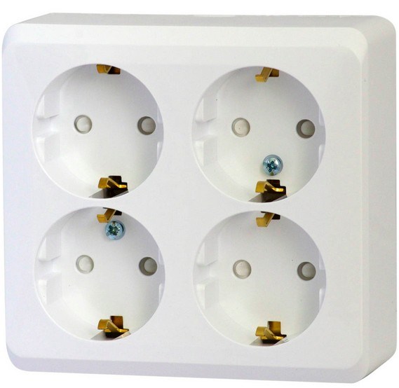 Розетка  Systeme Electric PA16-208B 467062