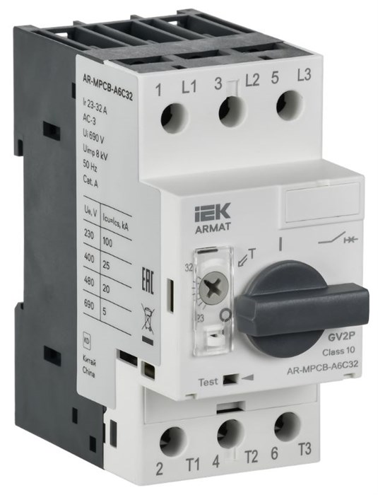 Автоматический выключатель для защиты двигателя  IEK AR-MPCB-A6C32 1160237