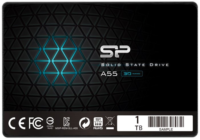 Накопитель SSD 2.5'' Silicon Power SP001TBSS3A55S25 1024 ГБ 1094020