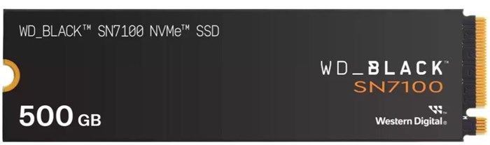 Накопитель SSD M.2 2280 Western Digital SN7100 500 ГБ 1222253