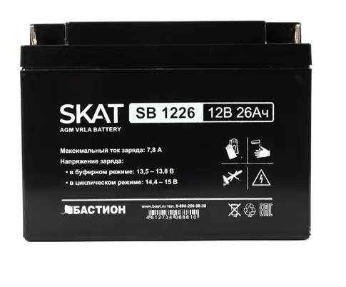 Аккумулятор  Бастион SKAT SB 1226 1049636