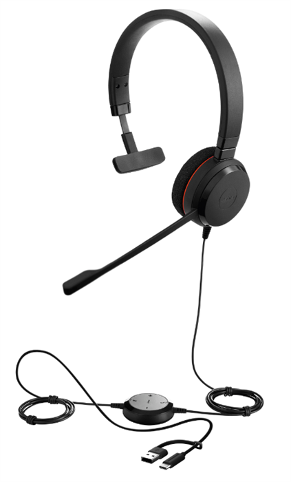 Гарнитура проводная Jabra Evolve 20 Mono MS 1205327