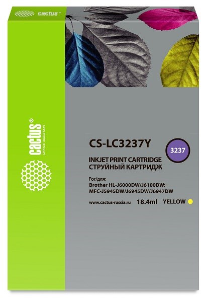 Картридж  Cactus CS-LC3237C 895080
