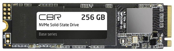 Накопитель SSD M.2 2280 CBR SSD-256GB-M.2-BS24b 256 ГБ 1181956