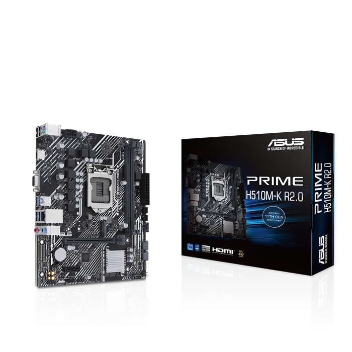 Материнская плата mATX ASUS PRIME H510M-K R2.0 1027827