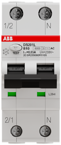 Автоматический выключатель дифф. тока (АВДТ)  ABB 2CSR255080R1404 821539