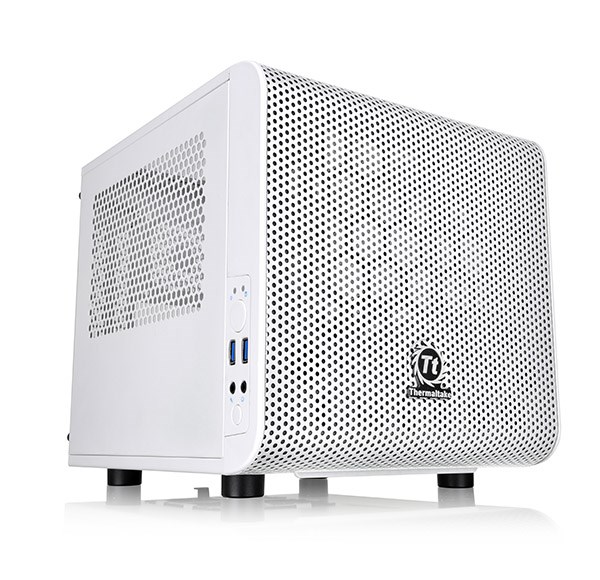 Корпус mini-ITX Thermaltake Core V1 Snow 679789