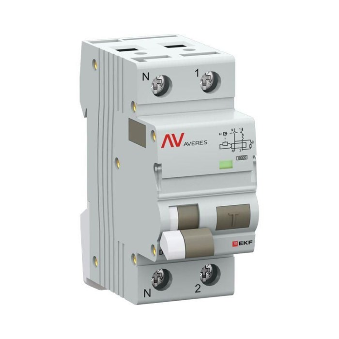 Автомат дифференциальный EKF rcbo10-1pn-40D-300-ac-av 1126693